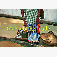 <em>Tools of the Trade</em>, 2007, 4'x6', Enamel on aluminum