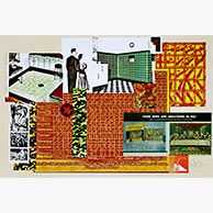 <em>Art Creations</em>, 2011, 15"x22.5", Mixed media collage on paper