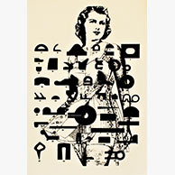 <em>Rubber</em>, 1994, 36"x24", Zerographic print on paper