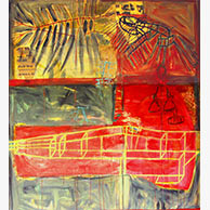 <em>Netrooms</em>, 1997, 78"x68"