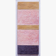 <em>For Oria</em>, 2021, 44"x52"x2", pigmented lime plaster on poplar