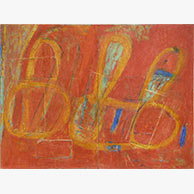 <em>Napoli</em>, 2006, 40"x54"x3", Casein on wood panel